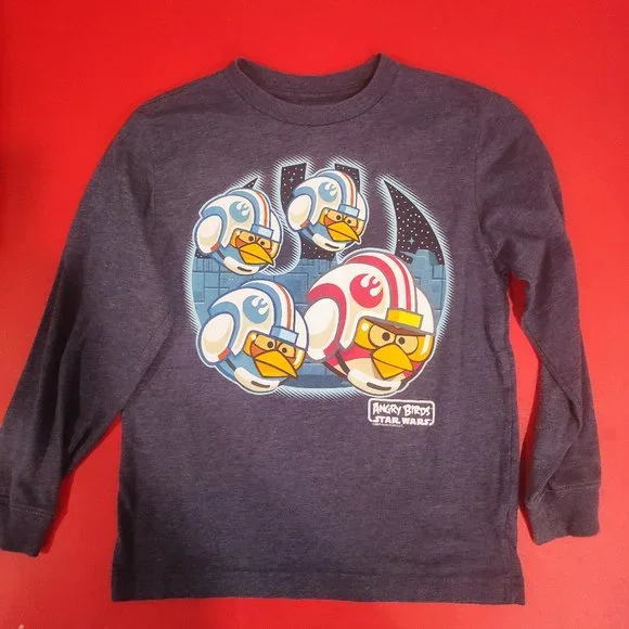 Old Navy Shirts Tops Old Navy Collectabilitee Angry Bird